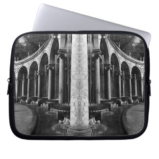 Vintage France Versailles palace Colonnade Grove L Laptop Sleeve