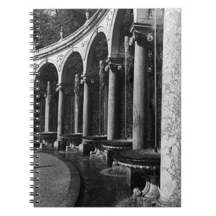 Vintage France Versailles palace Colonnade Grove Notebook