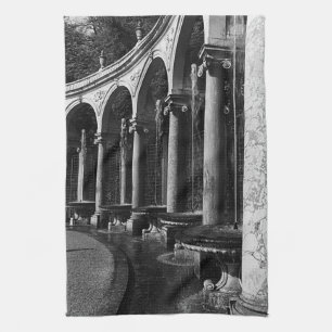Vintage France Versailles palace Colonnade Grove Tea Towel
