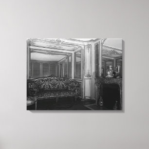 Vintage France Versailles palace Mme Barry's room Canvas Print