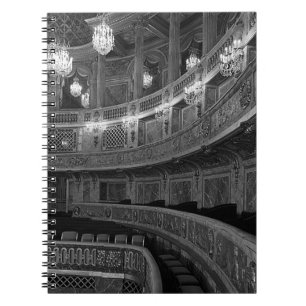Vintage France Versailles palace opera house Notebook