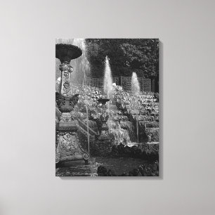 Vintage France Versailles palace Salle de Bal Canvas Print