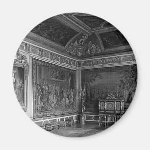 Vintage France Versailles palace stade dining room Magnet