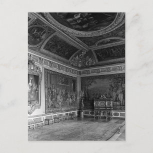 Vintage France Versailles palace stade dining room Postcard