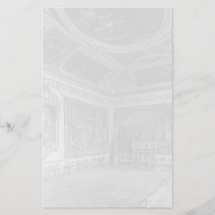 Vintage France Versailles palace stade dining room Stationery