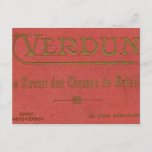 Vintage France, World War I, Verdun Postcard