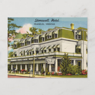 Vintage Franklin, Virginia Postcard