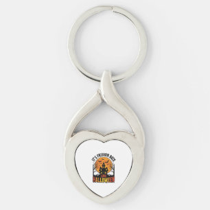 Vintage Freakin Bats Love Halloween Shirt Design_1 Key Ring