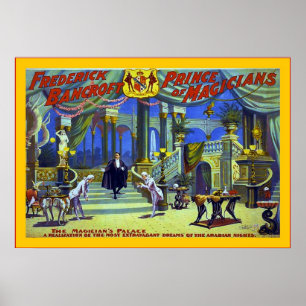 Vintage Frederick Bancroft Poster