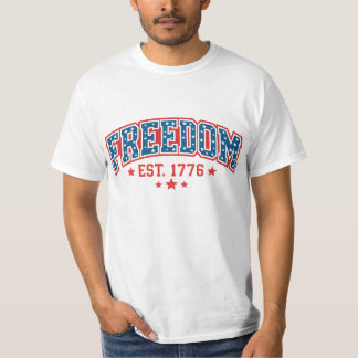 Vintage Freedom 1776 Patriotic Arch American Herit T-Shirt