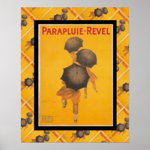 Vintage French advertising, Parapluie Revel Poster