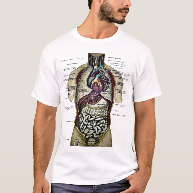 Vintage French Anatomy Shirt (Front)
