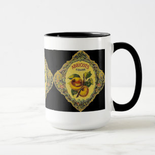 Vintage French Apricot Label - Mug