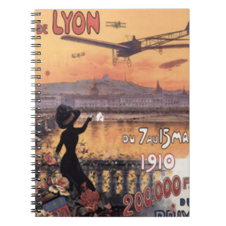 Vintage French Aviation Notebook