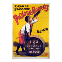 Vintage French Beer Advertisement