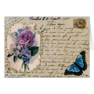 Vintage French Card
