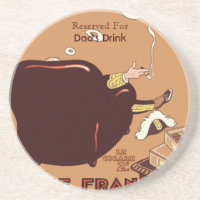 Vintage French Cigar Poster Ad Label  Custom