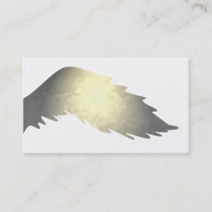 Vintage French Country English Angel Wings Light Business Card