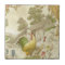Vintage French Country Rooster/Hen Ceramic Tile
