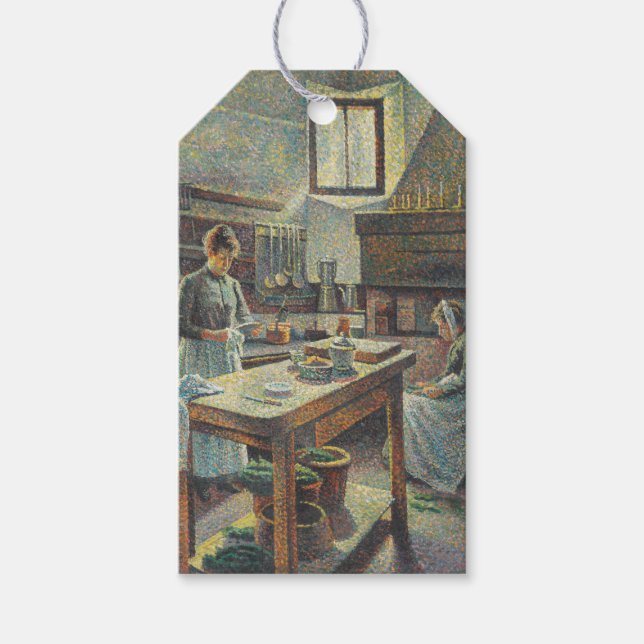 Vintage French Cuisine Gift Tags (Front)