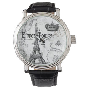 Vintage French Eiffel Tower watch