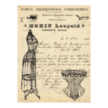 Vintage French Fashion Poster