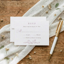 Vintage French Floral Dusty Rose Mauve Wedding