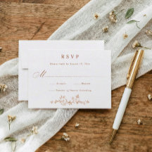 Vintage French Floral Terracotta Orange Wedding