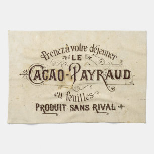 Vintage French Image Kitchen Towel