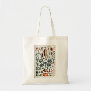 Vintage French Legumes et Plantes Potageres Tote Bag