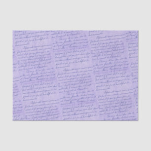 Vintage French Letter Tissue Paper