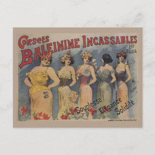 Vintage French Lingerie Wedding Shower Invitation