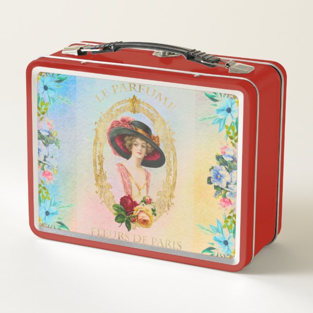 Vintage French Lunch Box (Back)