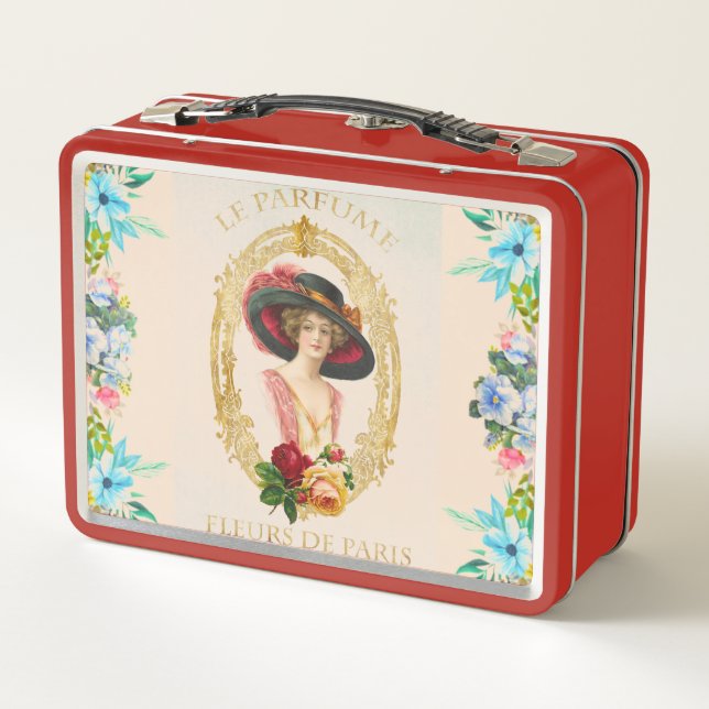 Vintage French Lunch Box (Back)