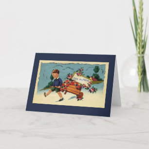 Vintage French Mother's Day Greeting Card