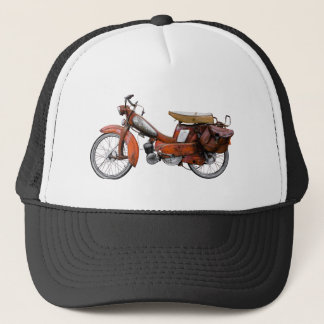 Vintage French Motobecane Moped Trucker Hat