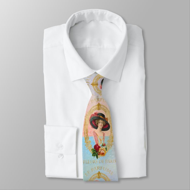 Vintage French Necktie (Tied)