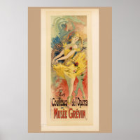 Vintage french opera ballet coulisses de l'opera