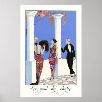 Vintage French Portrait Poster