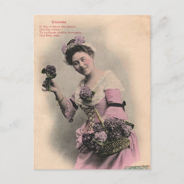 Vintage French Post Card (Front)