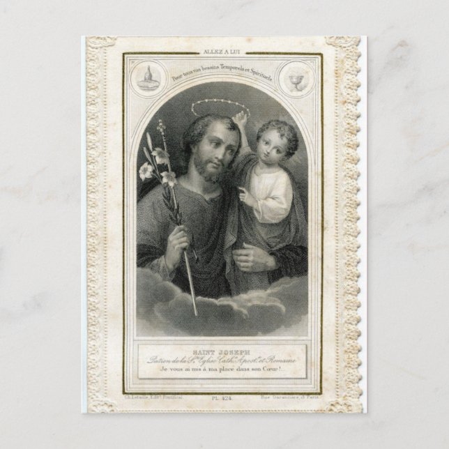 Vintage French Post Card (Front)