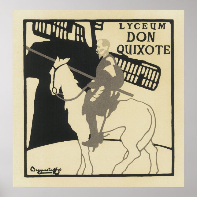 Vintage French Posters - Don Quixote (Front)