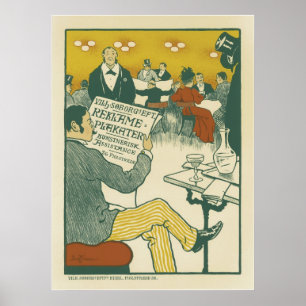 Vintage French Posters - Gentlemen's Club