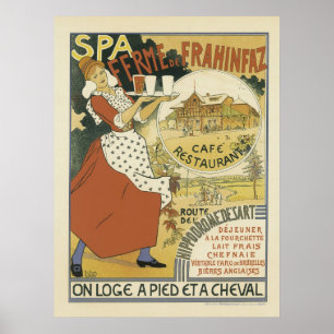Vintage French Posters - Restaurant