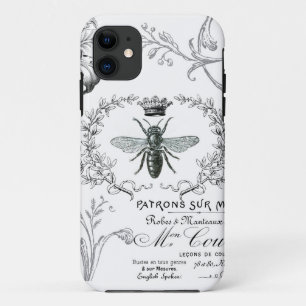 Vintage French Queen Bee iphone 5 case