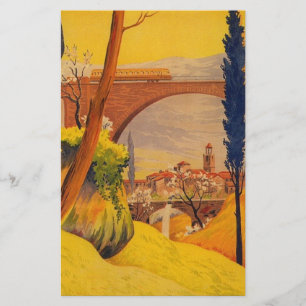 Vintage French Railroad Travel Stationery