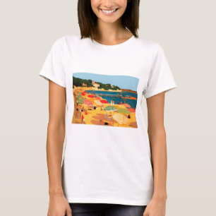 Vintage French Riviera Beach T-Shirt