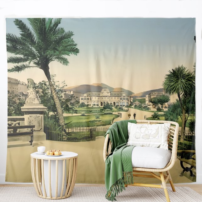 Vintage French Riviera Tapestry (Creator Uploaded)