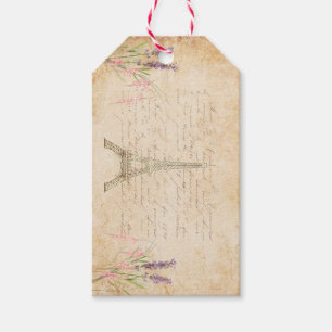Vintage French Script Gift Tags
