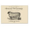 Vintage French Sheep Graphic
